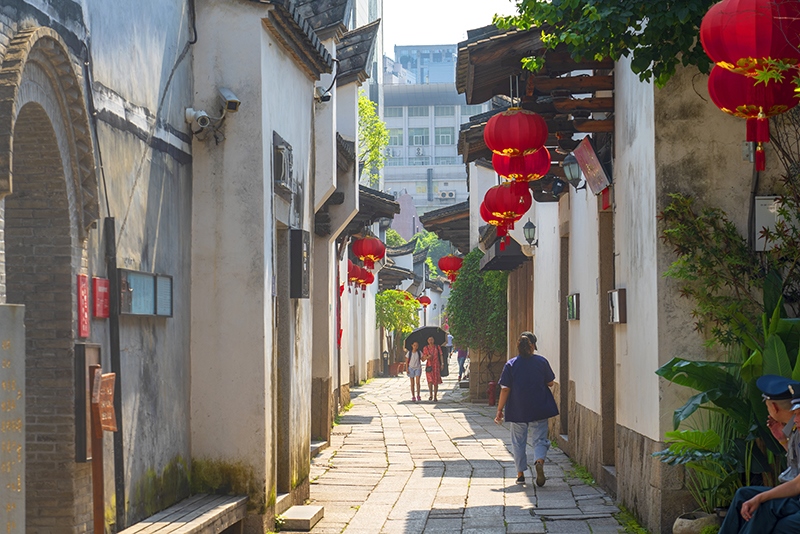 2019年6月28日，福建福州，三坊七巷風(fēng)光。