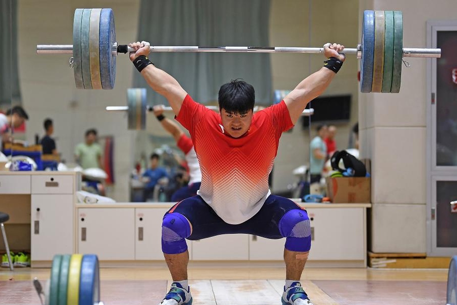 5月10日，國家隊選手劉煥華在訓練中。新華社記者 侯昭康 攝