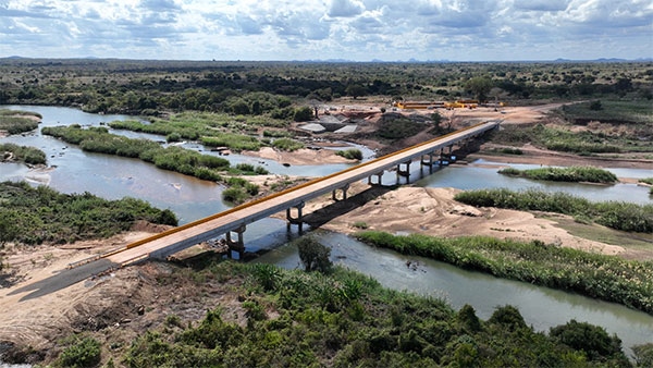 莫桑比克魯里奧大橋。中國電建供圖